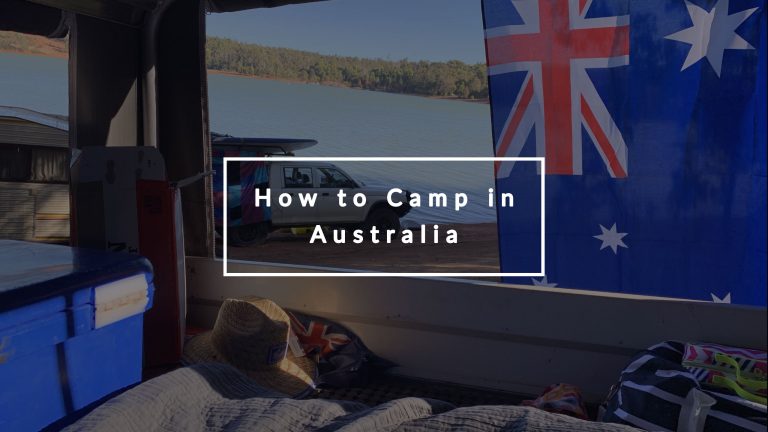 how to camp in australia